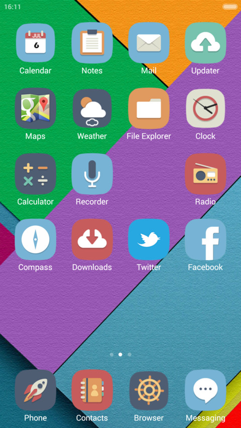 Colorful Flat Matte Lite screenshot