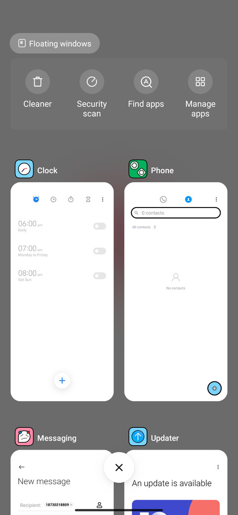 Sorex screenshot
