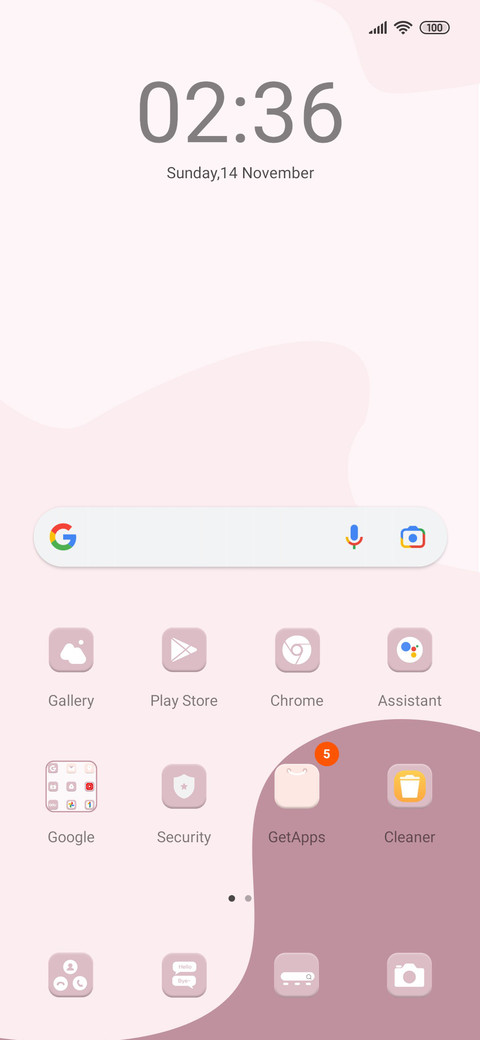 Pink time screenshot