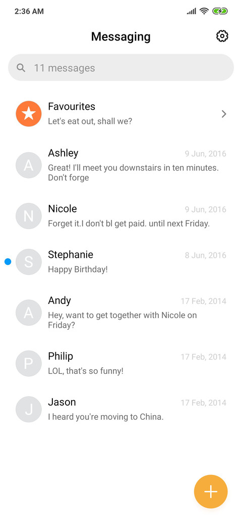 Blue Aliens screenshot