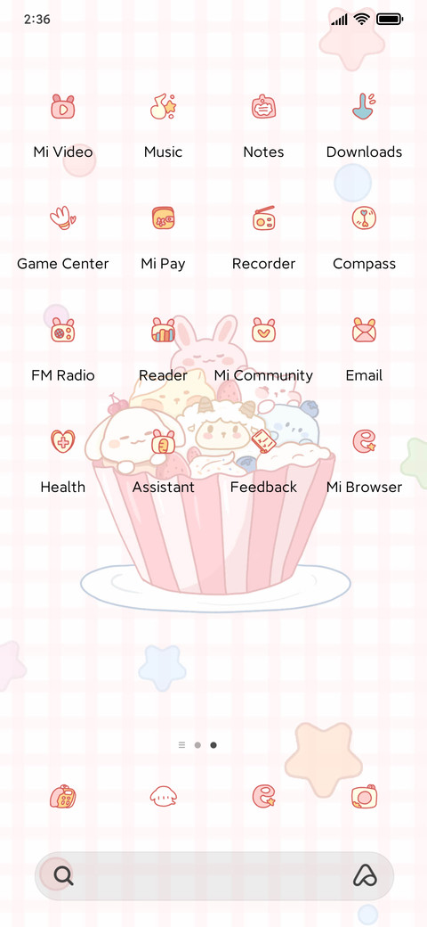 Cake cup animals screenshot