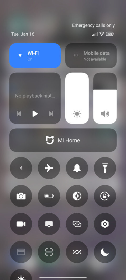 Alam screenshot