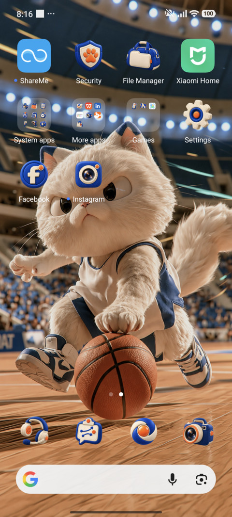 Basketball Cat screenshot