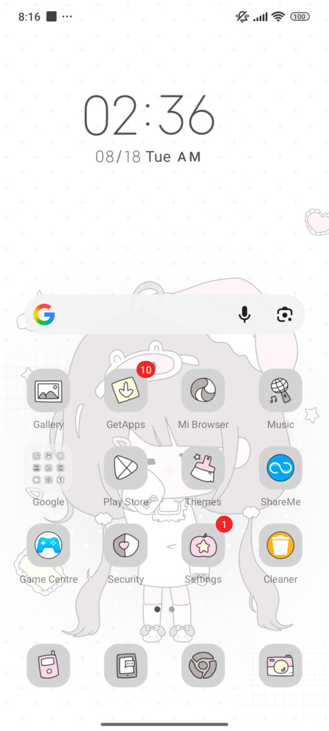 Sleepy Cute Girl screenshot