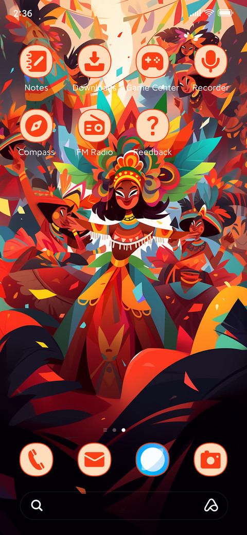 Carnival dance screenshot