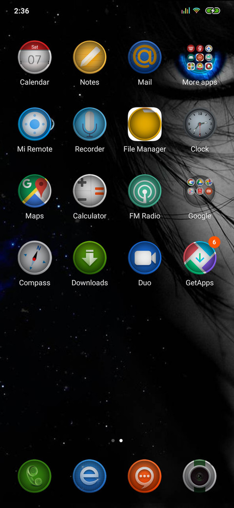 Blue Eye screenshot