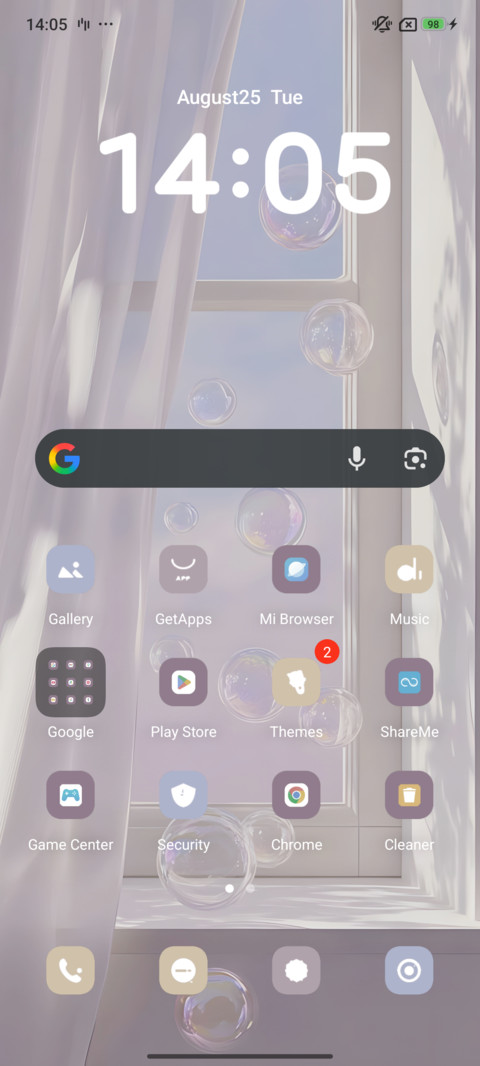 Bubbles screenshot
