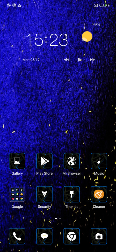 Universe tri screenshot