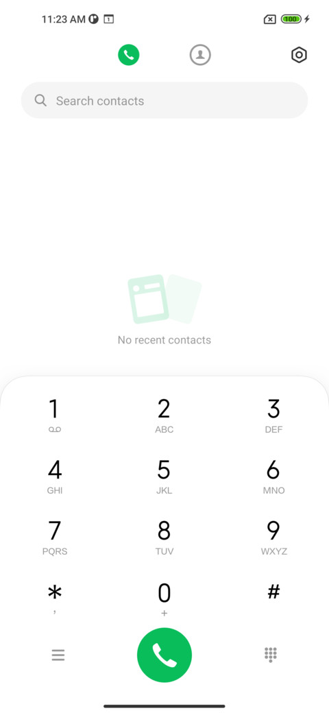 Simple line screenshot