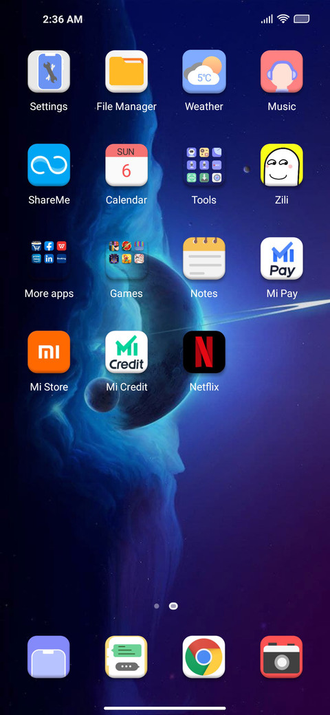 SkyBlue v12 screenshot
