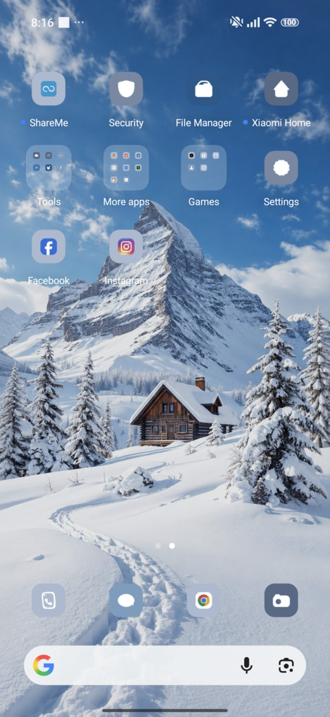 Snowfall Chalet screenshot