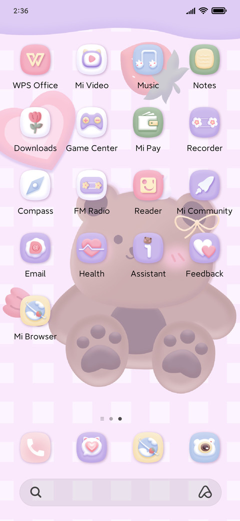 Play Bear piano screenshot