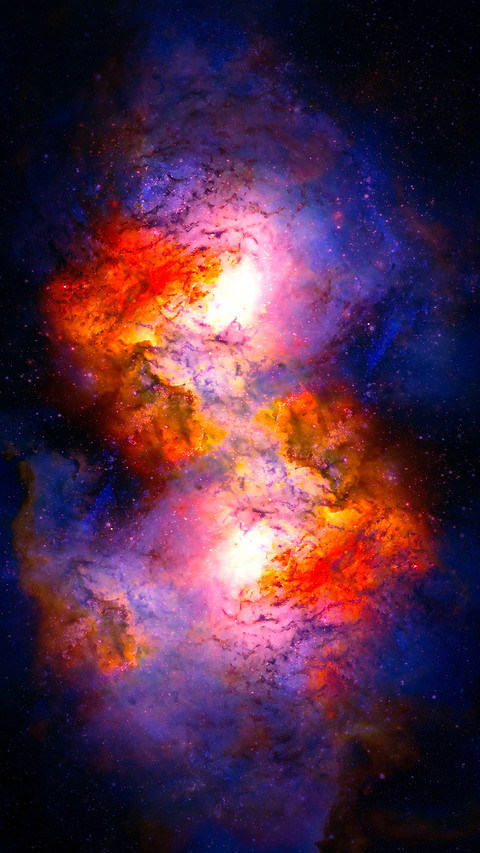 Nebulae in the universe screenshot