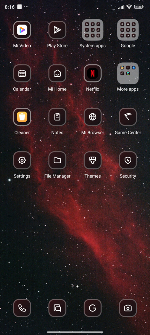 Red Black screenshot