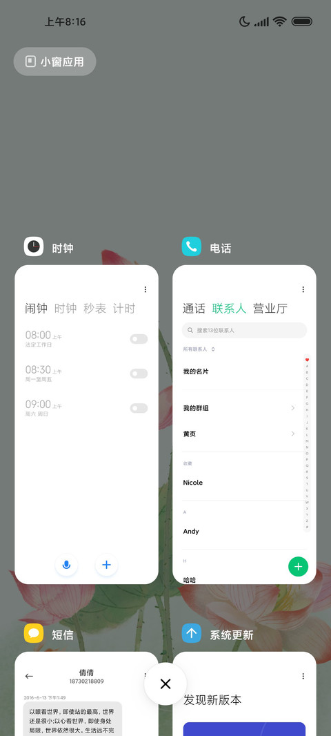 锦鲤荷花 screenshot