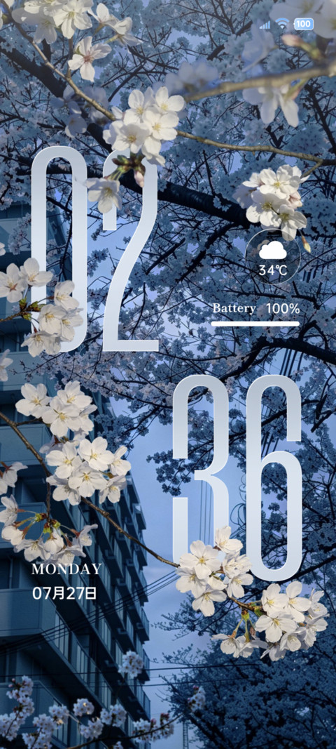 ins蓝调 花开时节 screenshot