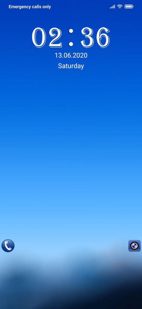 Blue Sky Ottoman  screenshot