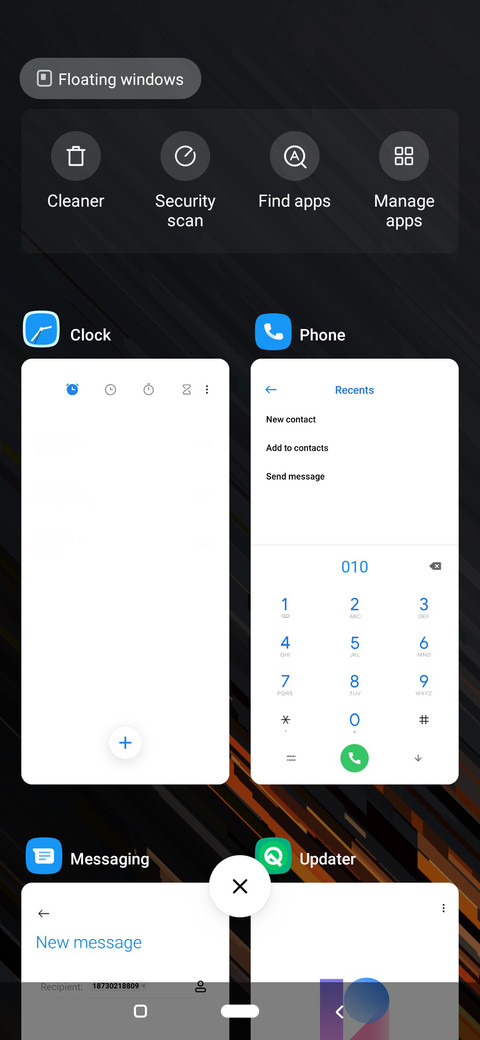 Android Q screenshot