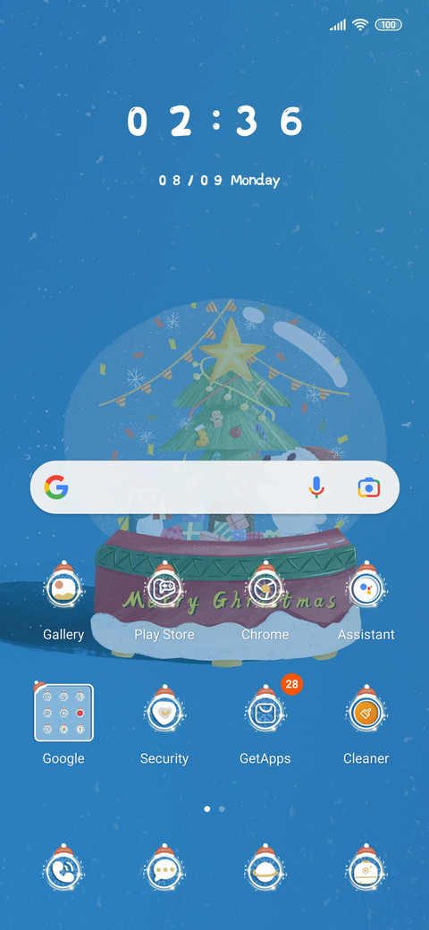 Crystal party screenshot