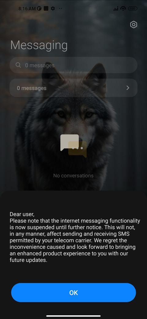 Wolf screenshot
