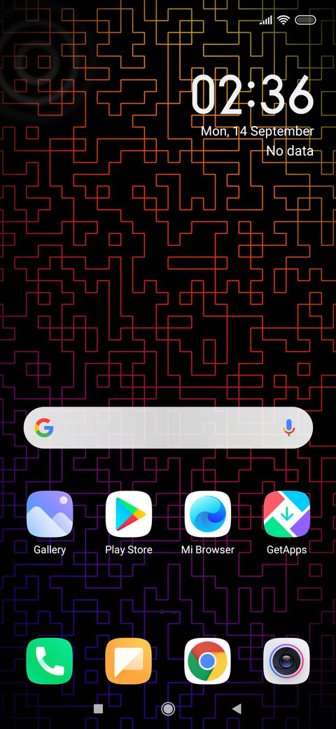 Default screenshot