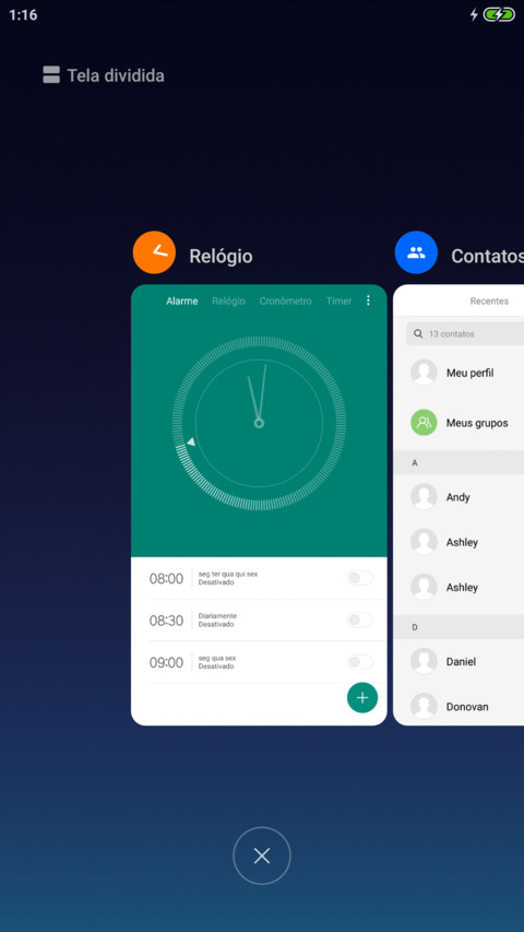 Concept P screenshot