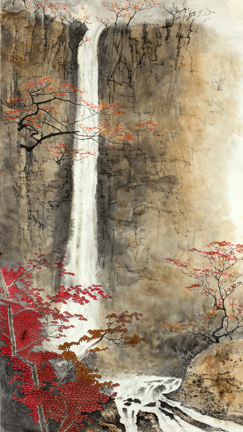Traditional painting screenshot