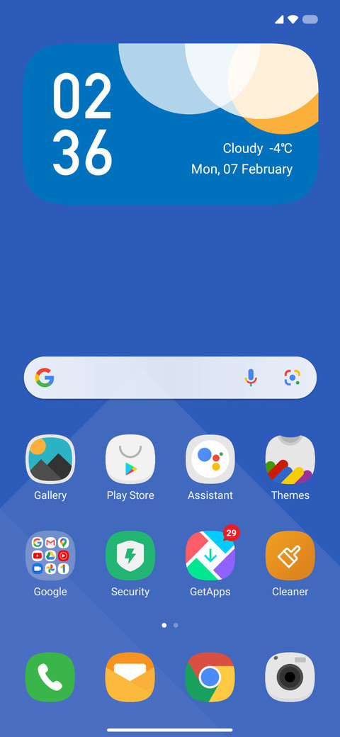 Classy UI screenshot