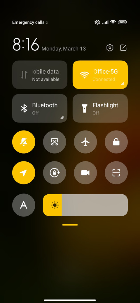 daisy yellow screenshot