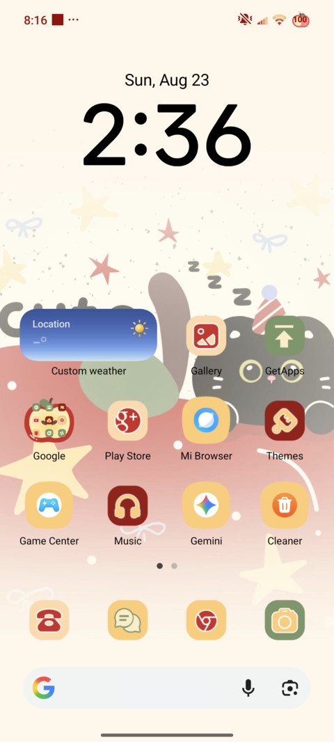 Kitten Red Apple screenshot