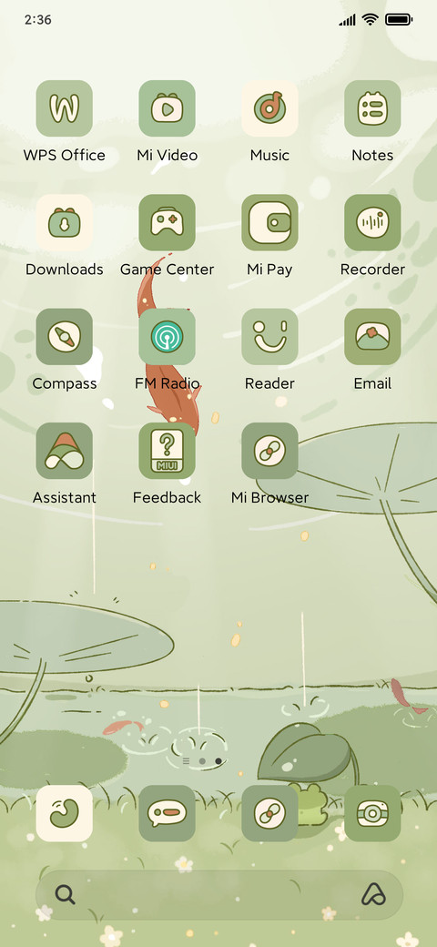Summer pond screenshot