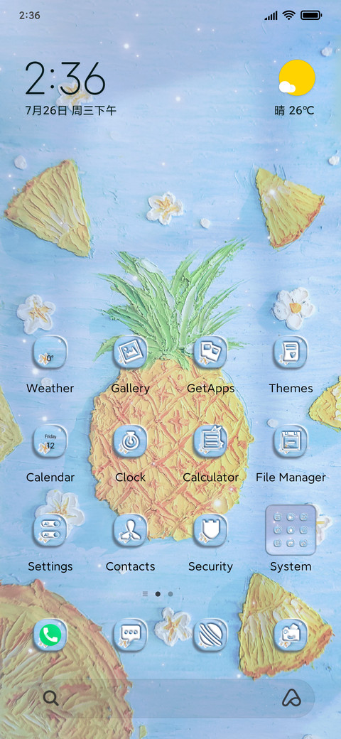 Pineappley screenshot