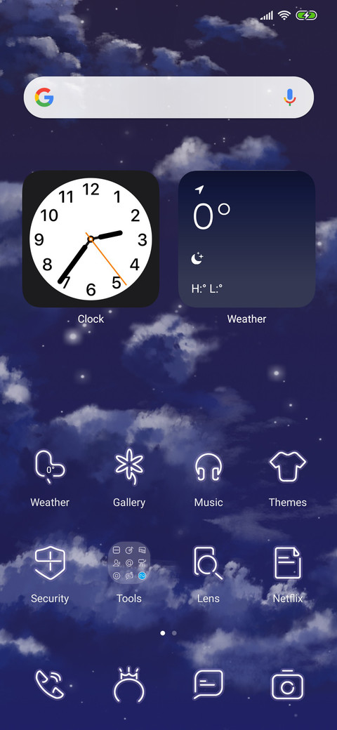 Vast Starry Sky screenshot