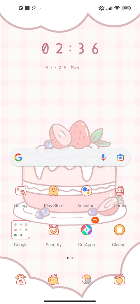 Heartwarming cake screenshot