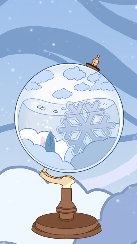 Healing Falling Snow Globe screenshot