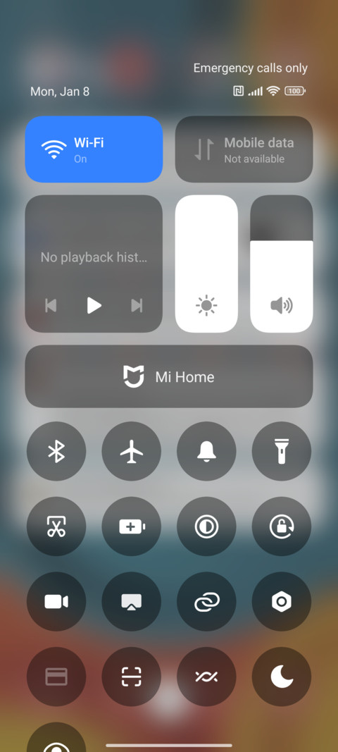 abstract circles screenshot