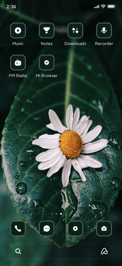 Leaf screenshot