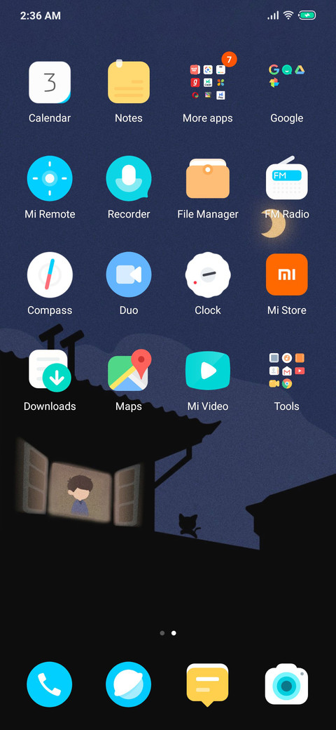 Classic style screenshot
