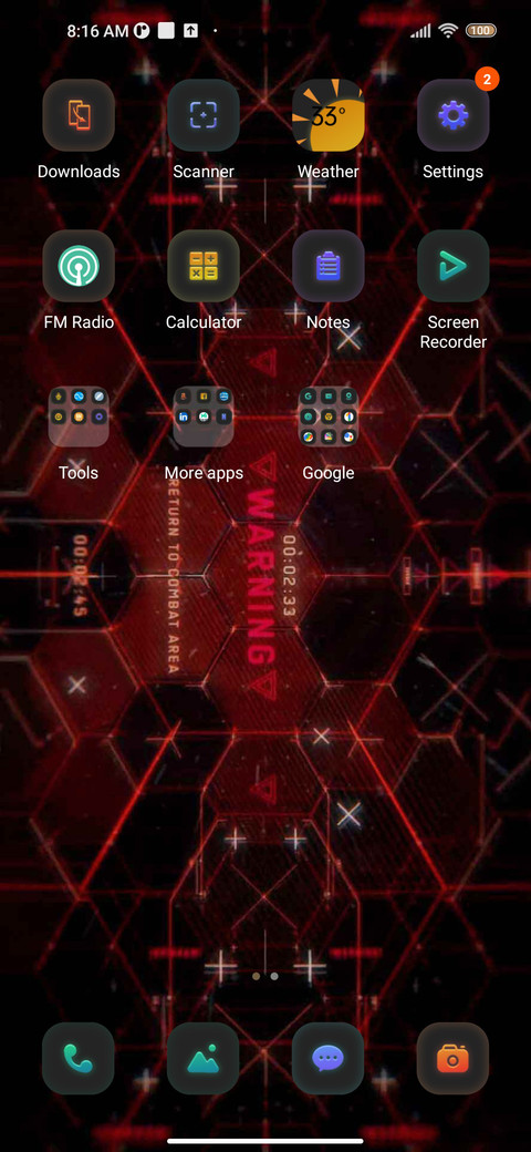 Space-time tunnel screenshot