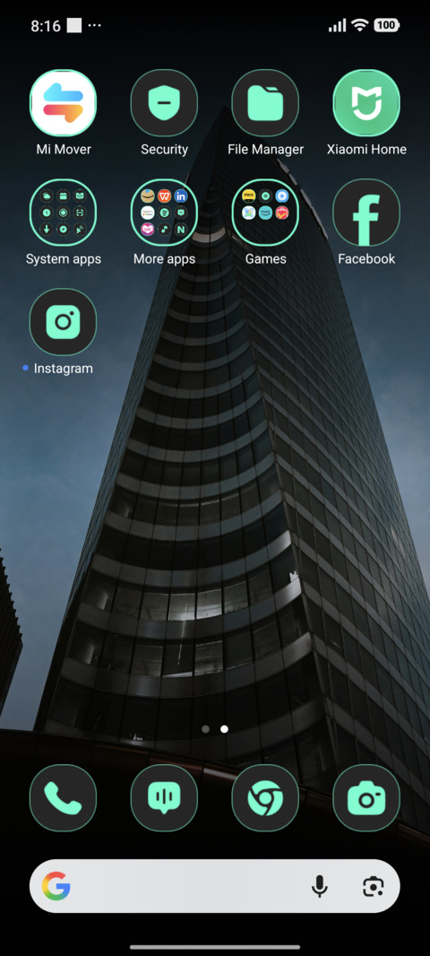 Monochrome Facade screenshot