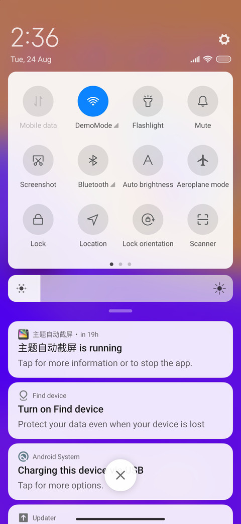 Purple Ball screenshot