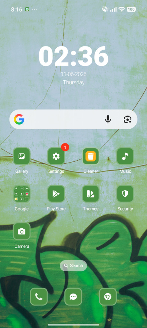Green Wall screenshot
