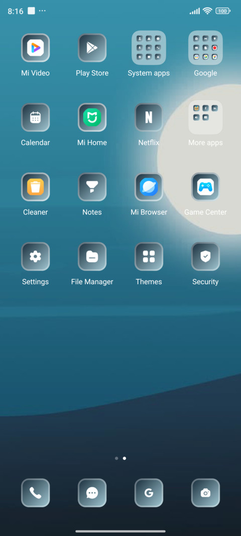 Night screenshot