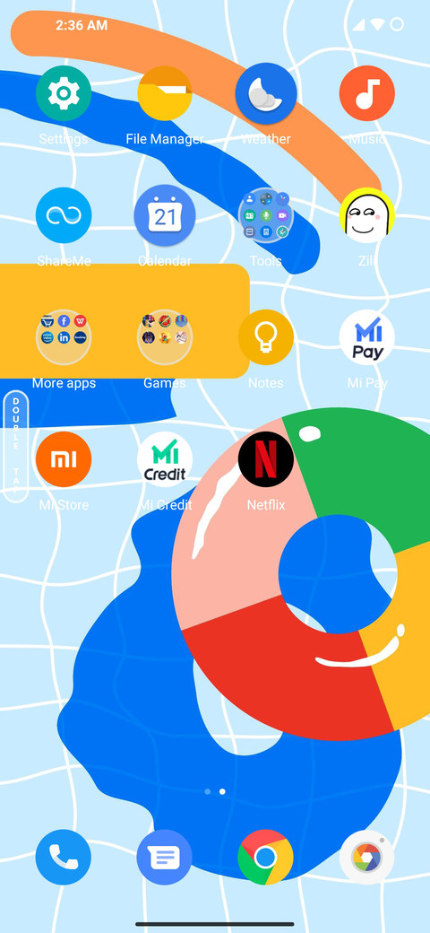 Android R screenshot