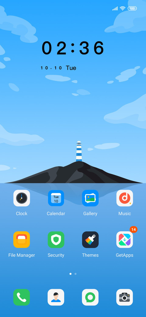 Clear Sky Sea screenshot