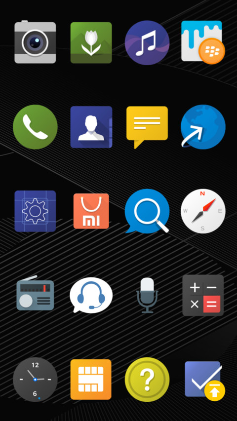 Blackberry screenshot