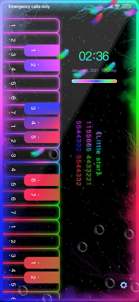 Color Piano screenshot