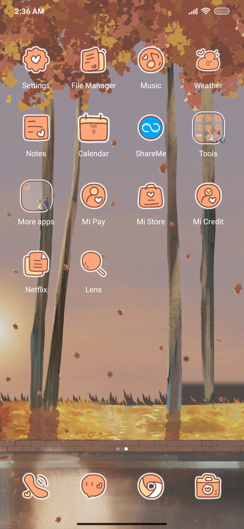 Autumn Maple screenshot