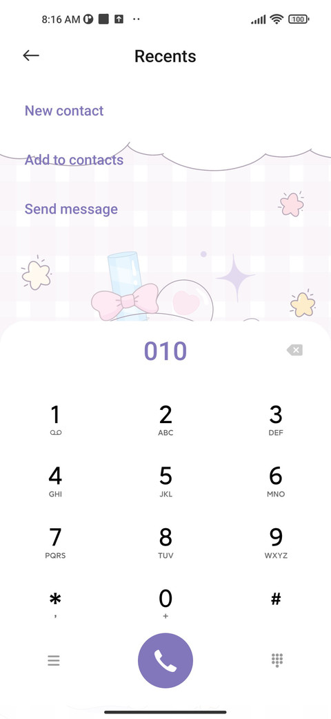 Rabbit milk tea screenshot