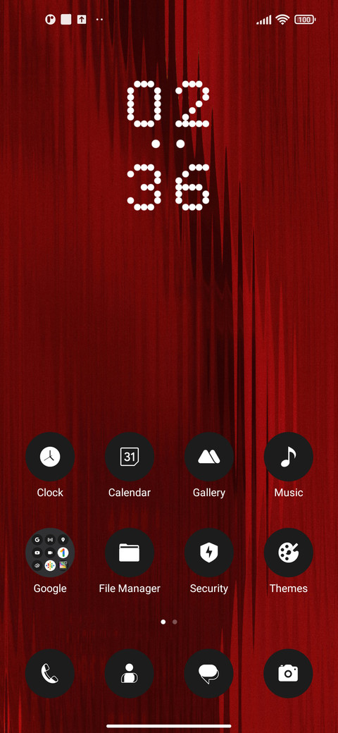 Monochrome UI Preview